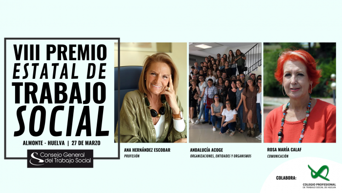 VIII Premio Estatal de Trabajo Social, 2020