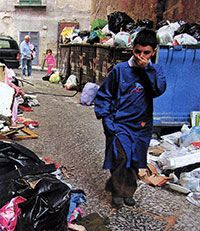 Residuos con riesgos de emergencia y problemas de salud