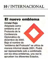 Nuevo emblema de Cruz Roja