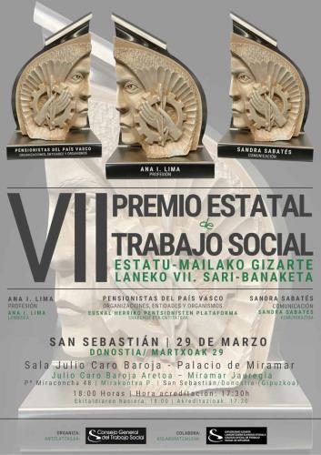 VII Premio Estatal del Trabajo Social – 2019 Donosti