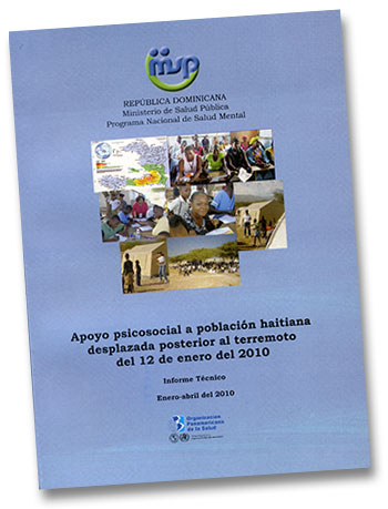 Apoyo psicosocial a población haitiana desplazada posterior al terremoto del 12 de enero de 2010
