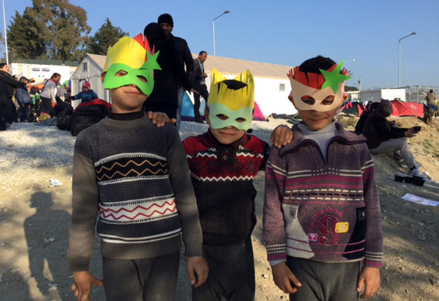 Viviendo en el éxodo de Lesbos