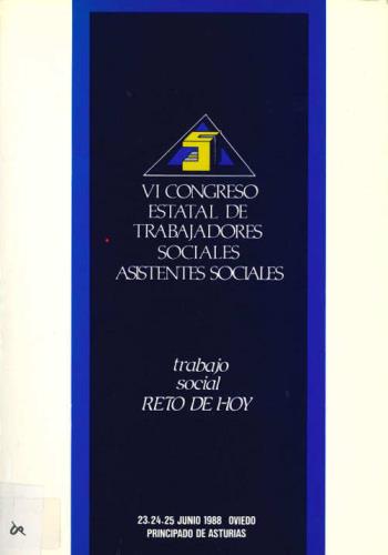 VI Congreso Estatal de Trabajo Social (Oviedo)