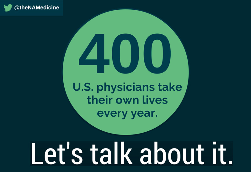 Suicidio médico. ¿Hablamos?
