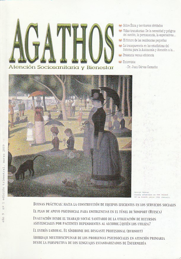 El plan de apoyo psicosocial para emergencias en el túnel de Somport (Huesca)