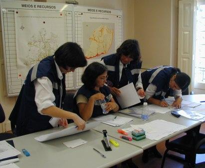 Sofía Costa Carita, Mª Salomé Estrela Martins y Luisa María Serra Ventura: Servicio Municipal de Protección Civil de Lisboa (Portugal)