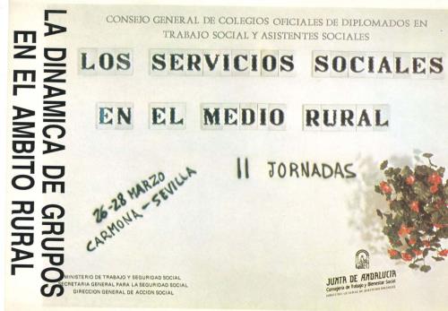 II JORNADAS CARMONA (ANDALUCÍA), Marzo 1987