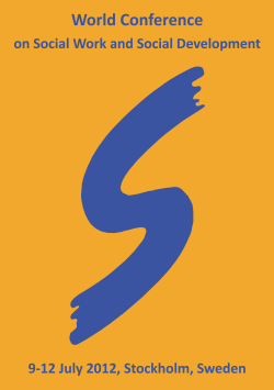 Conferencia mundial de trabajo social y desarrollo social 2012: acción e influencia