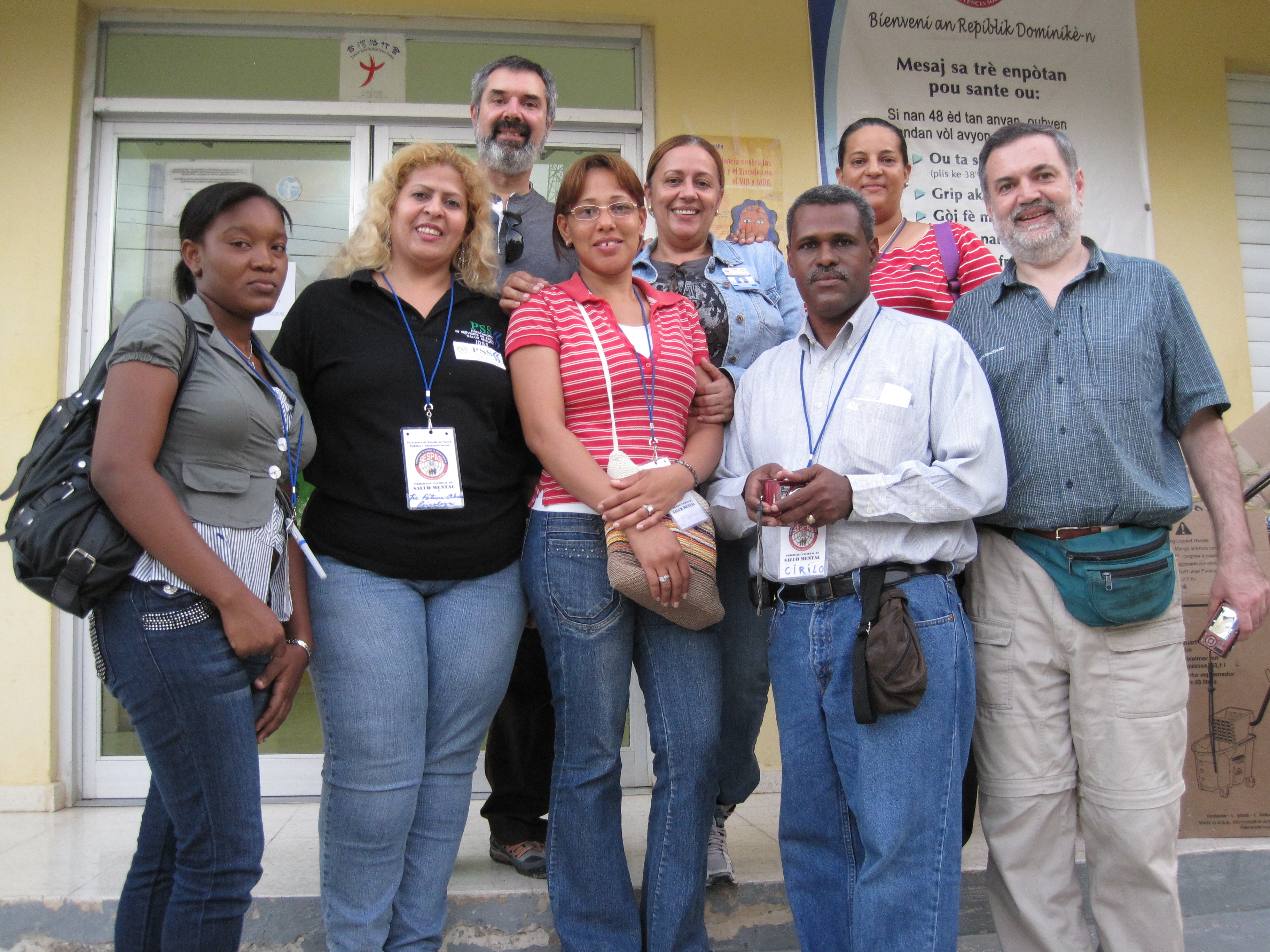 Experiencia de apoyo psicosocial a intervinientes tras el terremoto de Haití de 2010